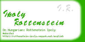 ipoly rottenstein business card
